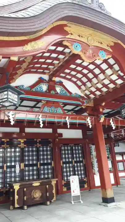 北海道護國神社の本殿・本堂