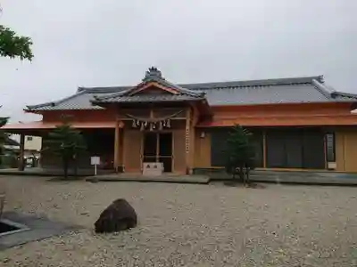 南明治八幡社の本殿・本堂