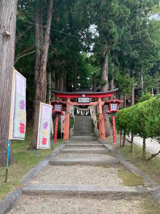 鏑八幡神社の鳥居