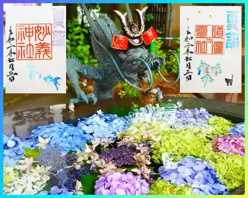 駒込妙義神社の手水舎