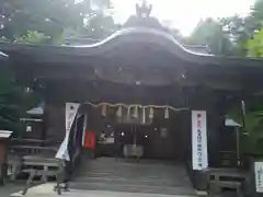 義經神社の本殿