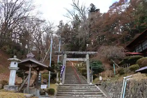 三春大神宮の鳥居