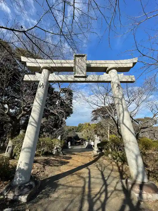 大野八幡神社の鳥居