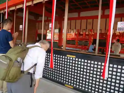 伏見稲荷大社の本殿・本堂