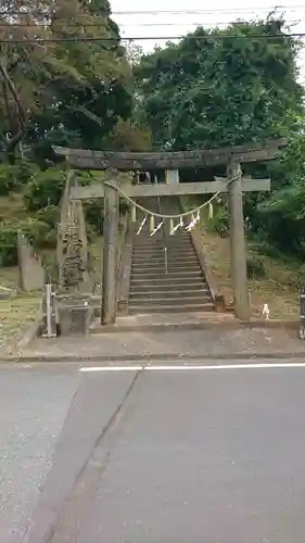 作楽神社の鳥居