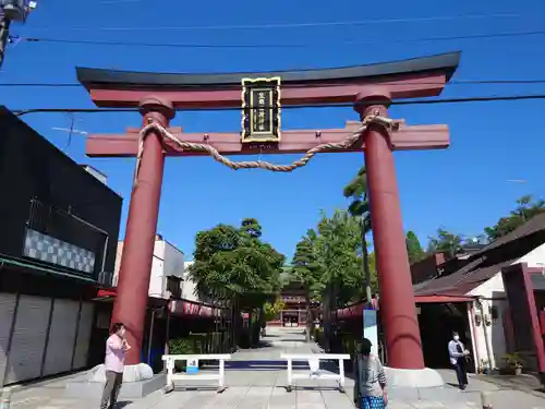 笠間稲荷神社の鳥居