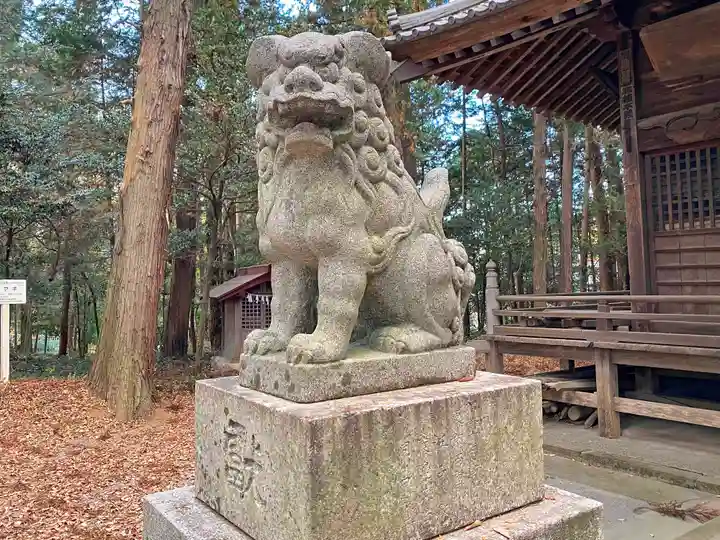 出雲乃伊波比神社の狛犬