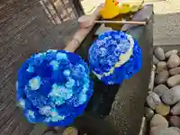 上尾御嶽神社の手水舎