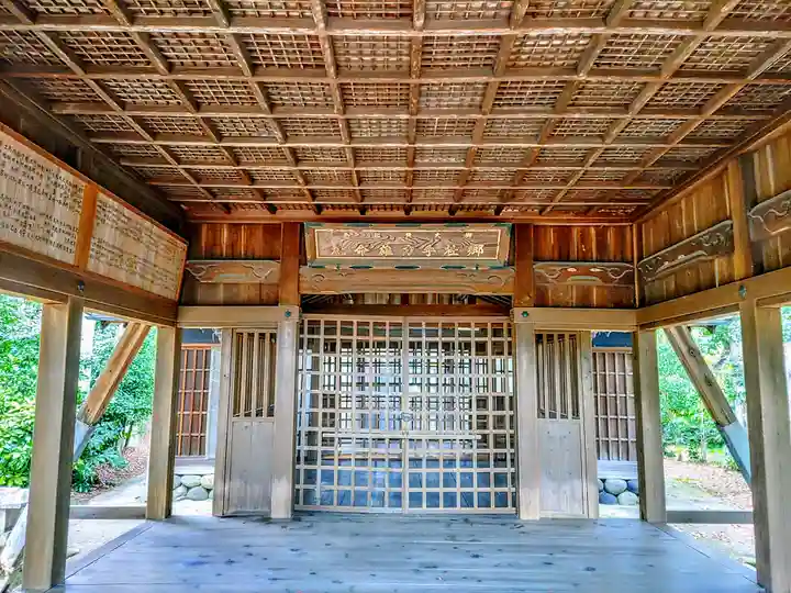 手力雄命社の本殿・本堂