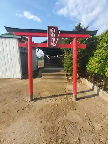 白山神社(千代田町赤岩字大日)(群馬県)