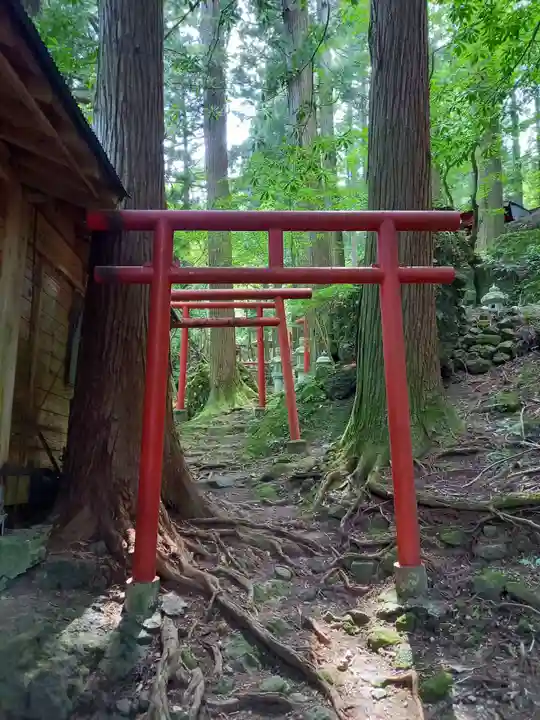 瀞川稲荷の鳥居