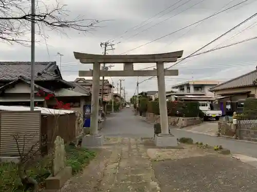 菅原神社の鳥居