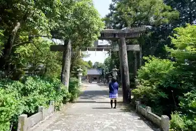 大神山神社本宮の鳥居