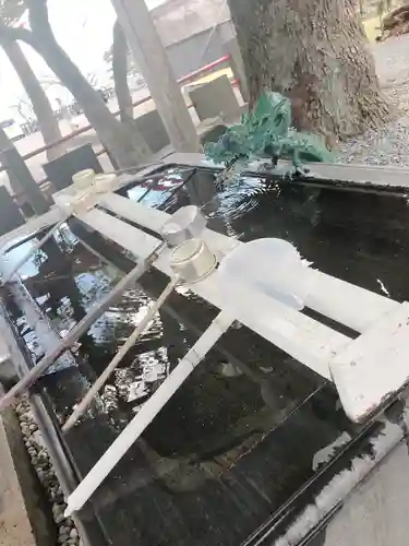 鹿島御児神社の手水舎