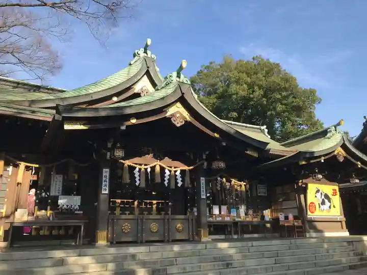 検見川神社の本殿・本堂
