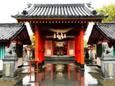 八代神社の山門・神門