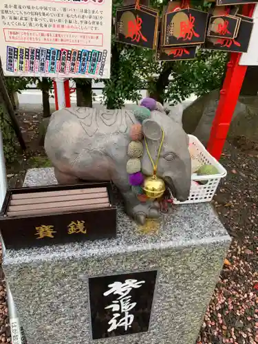 鹿島神社の狛犬