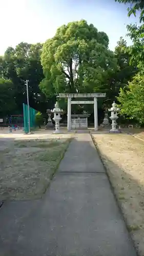 十二所神社の鳥居