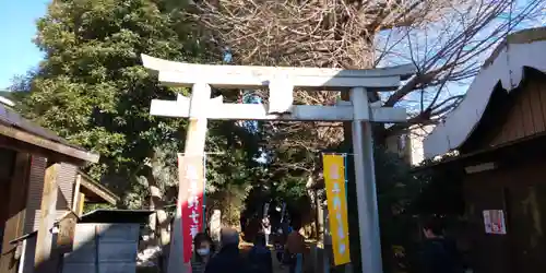 一山神社の鳥居