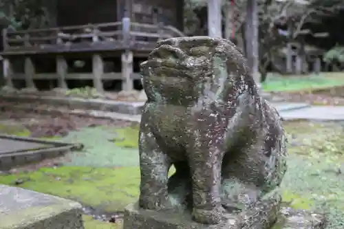 配志和神社の狛犬