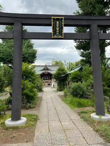 鷺宮八幡神社の鳥居