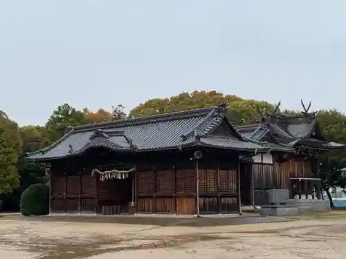 岩岡神社の本殿・本堂