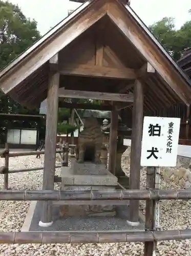 籠神社の狛犬