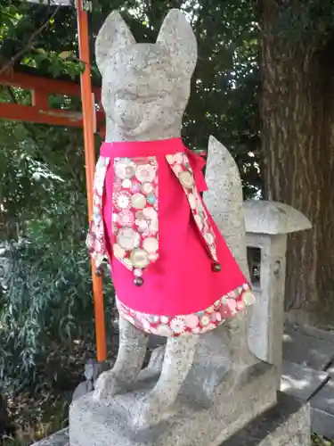 武信稲荷神社の狛犬