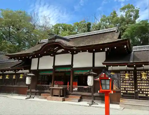 河合神社（鴨川合坐小社宅神社）の本殿・本堂