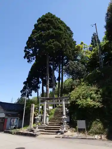 瀧浪神社の鳥居