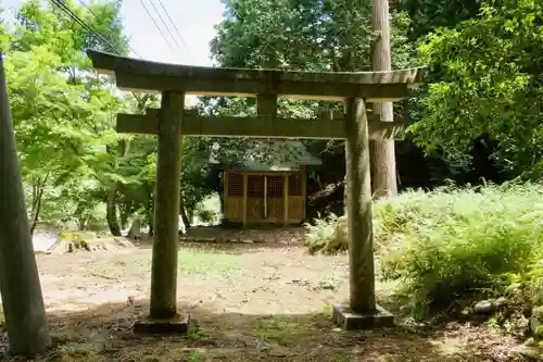 山の神神社の鳥居