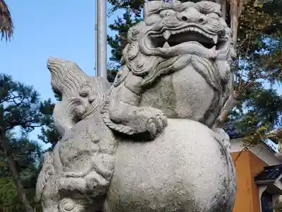 日吉神社の狛犬