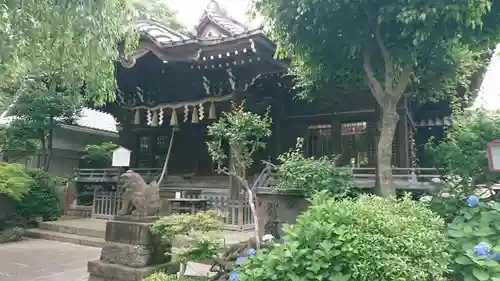 白山神社の本殿・本堂