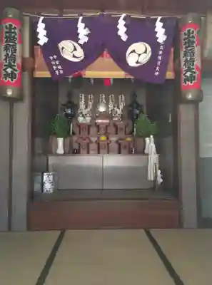 中田出世稲荷神社の本殿・本堂