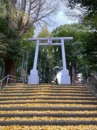 大稲荷神社の鳥居