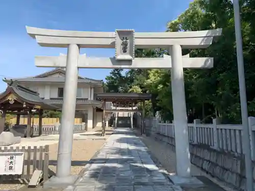 伊勝八幡宮の鳥居