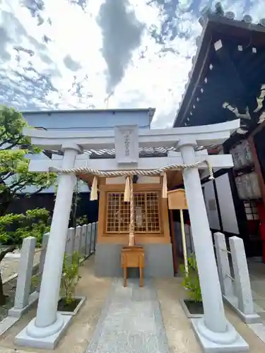 粟嶋堂宗徳寺の鳥居