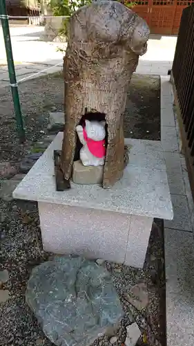 荻窪白山神社の狛犬