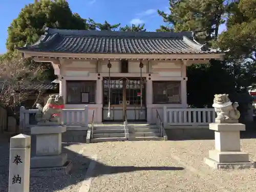 二本木八幡社の本殿