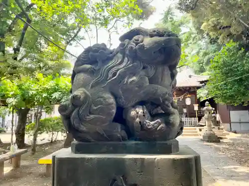 八景天祖神社の狛犬