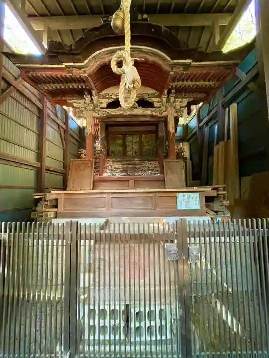 萩原神社の本殿・本堂