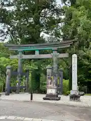 白山中居神社の鳥居