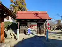 石和八幡宮(官知物部神社)の山門・神門