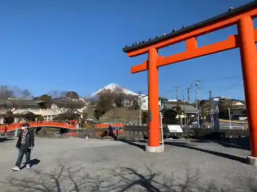 富士山本宮浅間大社の鳥居