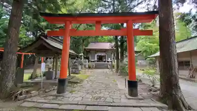 上沼八幡神社の鳥居