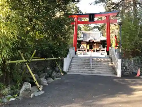 白笹稲荷神社の鳥居