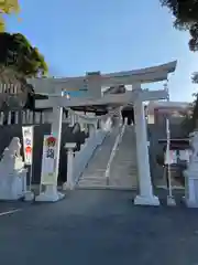 草津八幡宮の鳥居