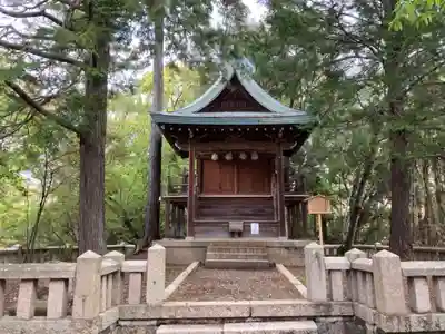 岡田神社の本殿・本堂