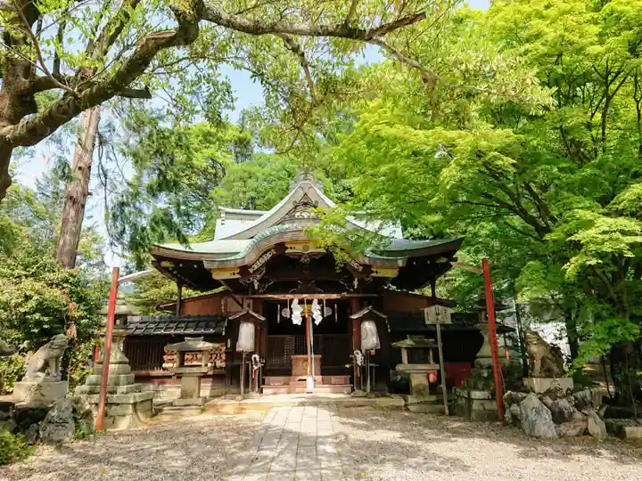 粟田神社の本殿・本堂