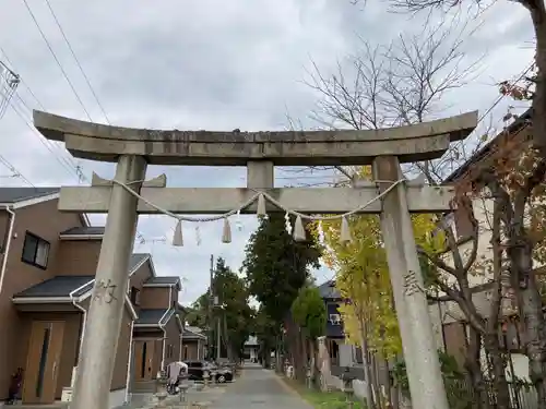 稗田神社の鳥居